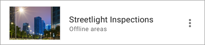 Defined offline areas Defined offline areas